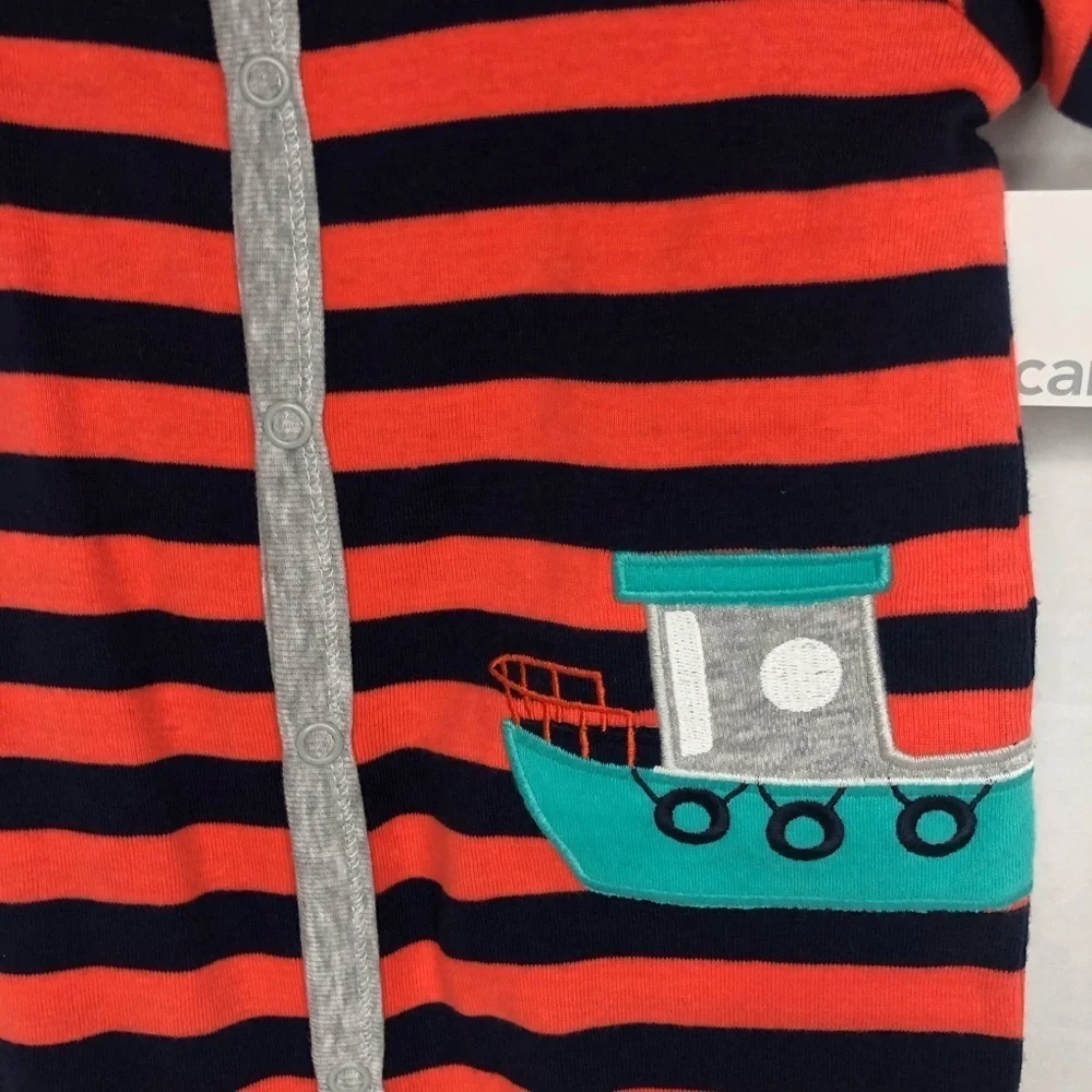Carter’s infant one piece snap up romper size 12m